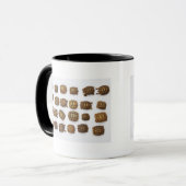 列で整理されるベビーのカメ マグカップ (正面左)