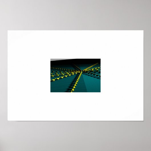 列に並ぶアヒル ポスター (正面)