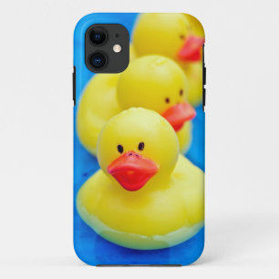 列に並ぶアヒル iPhone 11 ケース