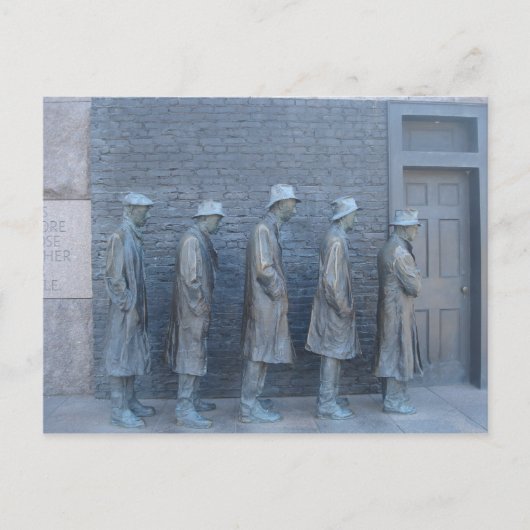 列に並ぶ ポストカード (正面)