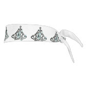 「列に並んだティアラ」 タイヘッドバンド (回転90)