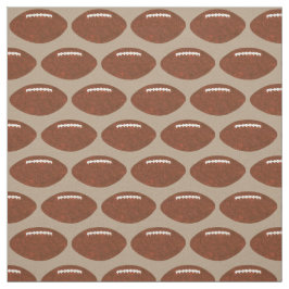 列に並んだフットボールパターンスポーツ生地 ファブリック