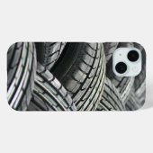 列に並んだ新しいタイヤ Case-Mate iPhoneケース (裏面 (横))