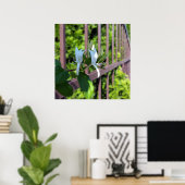 列に並んで ポスター (ホームオフィス)