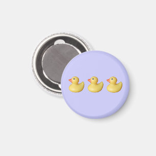 列のアヒル マグネット