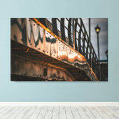 列を見下ろしながら キャンバスプリント (インサイチュ (ウッドフロア))