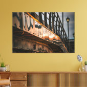 列を見下ろしながら キャンバスプリント (インサイチュ (リビング))