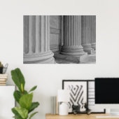 列プリント ポスター (ホームオフィス)