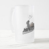 列考え フロストグラスビールジョッキ (正面左)