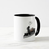 列考え マグカップ (正面右)