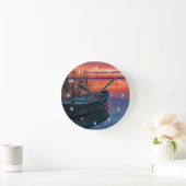 列船時計 ラウンド壁時計 (ホーム)