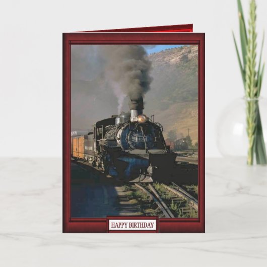 列車およびトラック-貨物列車 カード (正面)