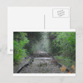 列車が鳴るのを聞く ポストカード (正面/裏面)