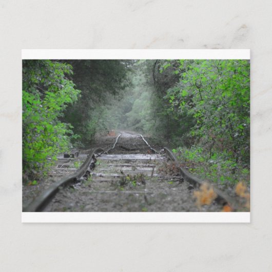 列車が鳴るのを聞く ポストカード (正面)