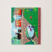 列車とのおもしろい ジグソーパズル (縦)