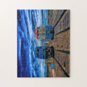 列車と機関車コロラド。 ジグソーパズル (縦)