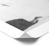 列車と犬アラスカ1916 ポスター (角)