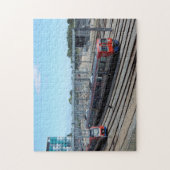 列車と線路のパズル ジグソーパズル (縦)