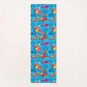 列車と車 ヨガマット (正面)