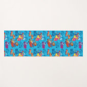 列車と車 ヨガマット (正面(横))