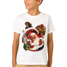 列車によって遊んでいるサンタクロース