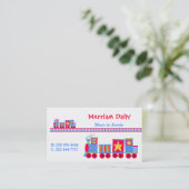 列車のお母さんの演劇の日付カード コーリングカード (スタンド正面)