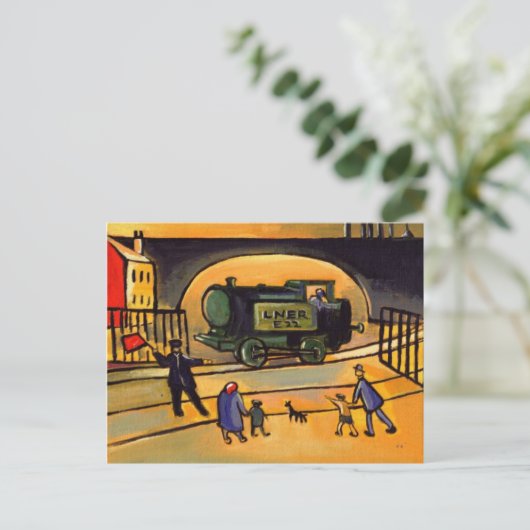 (列車のはがき) ポストカード (スタンド正面)