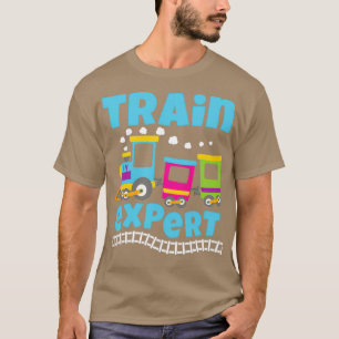 列車のエキスパートトイ列車の列車愛好家 Tシャツ