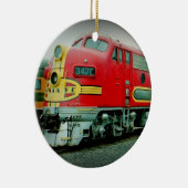 列車のオーナメント セラミックオーナメント (右)