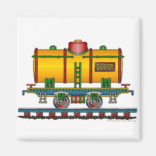 列車のタンク車の鉄道磁石 マグネット