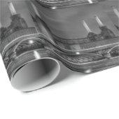 列車のパスのBatterseaの発電所、ロンドン ラッピングペーパー (ロールコーナー)