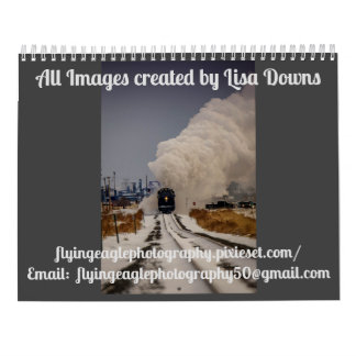 列車のパーソナライズされたカレンダー カレンダー