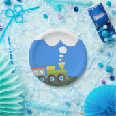 列車のパーティー ペーパープレート (パーティー)