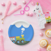 列車のパーティー ペーパープレート (パーティー)