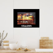 列車のポスター ポスター (キッチン)