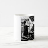 列車のマグ コーヒーマグカップ (中央)