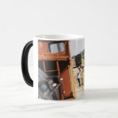 列車のマグ モーフィングマグカップ (正面左)