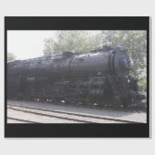 列車のラッピング紙 ラッピングペーパー (フラット)