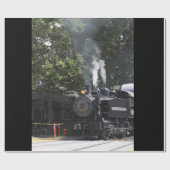 列車のラッピング紙 ラッピングペーパー (フラット)