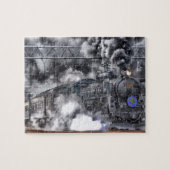 列車のロコモーティブのジグソーパズル ジグソーパズル (横)