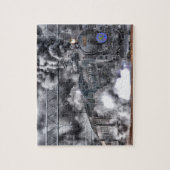 列車のロコモーティブのジグソーパズル ジグソーパズル (縦)