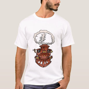 列車のワイシャツ Tシャツ