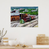 列車の中 ポスター (キッチン)