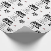 列車の乗り換え ラッピングペーパー (角)