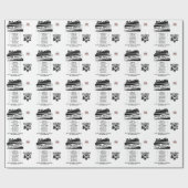 列車の乗り換え ラッピングペーパー (フラット)