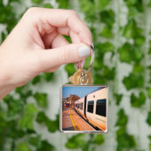 列車の側面 キーホルダー (手)