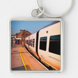 列車の側面 キーホルダー