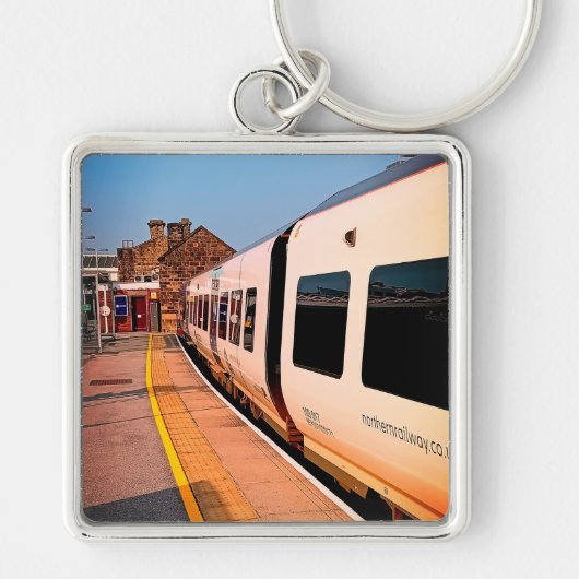 列車の側面 キーホルダー (正面)