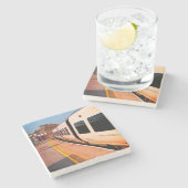 列車の側面 ストーンコースター (横)