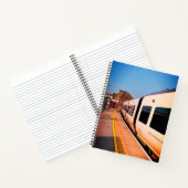 列車の側面 ノートブック (内部)